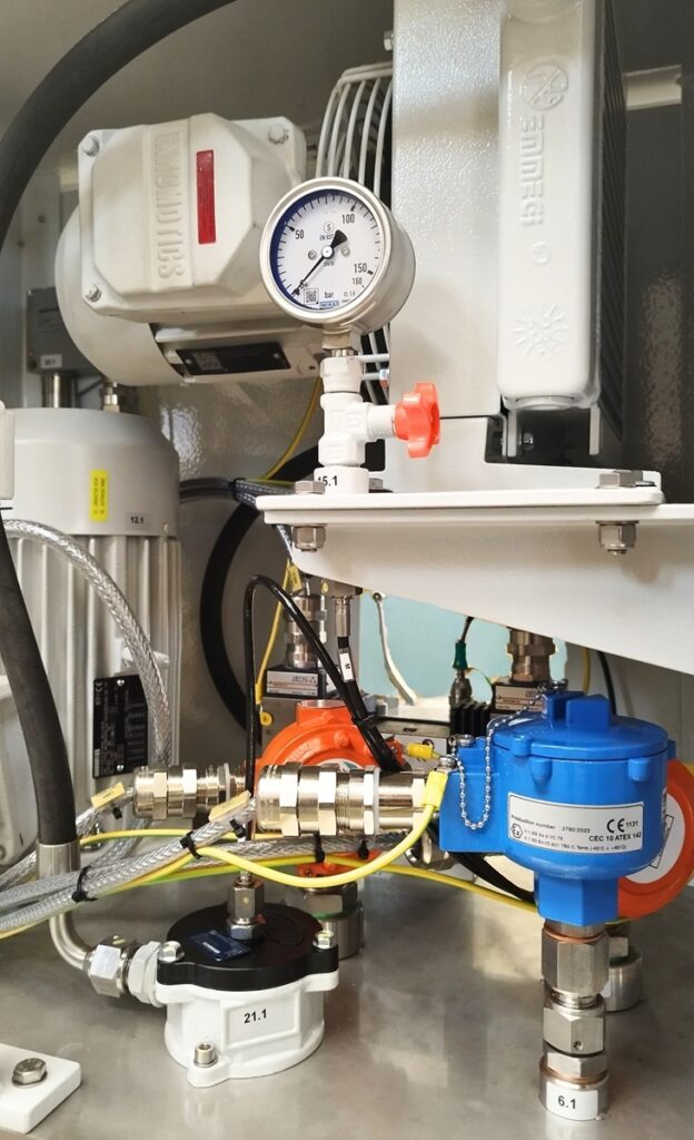 centrale oleodinamica atex interno