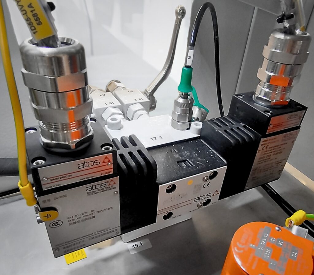 valvole centrale oleodinamica atex