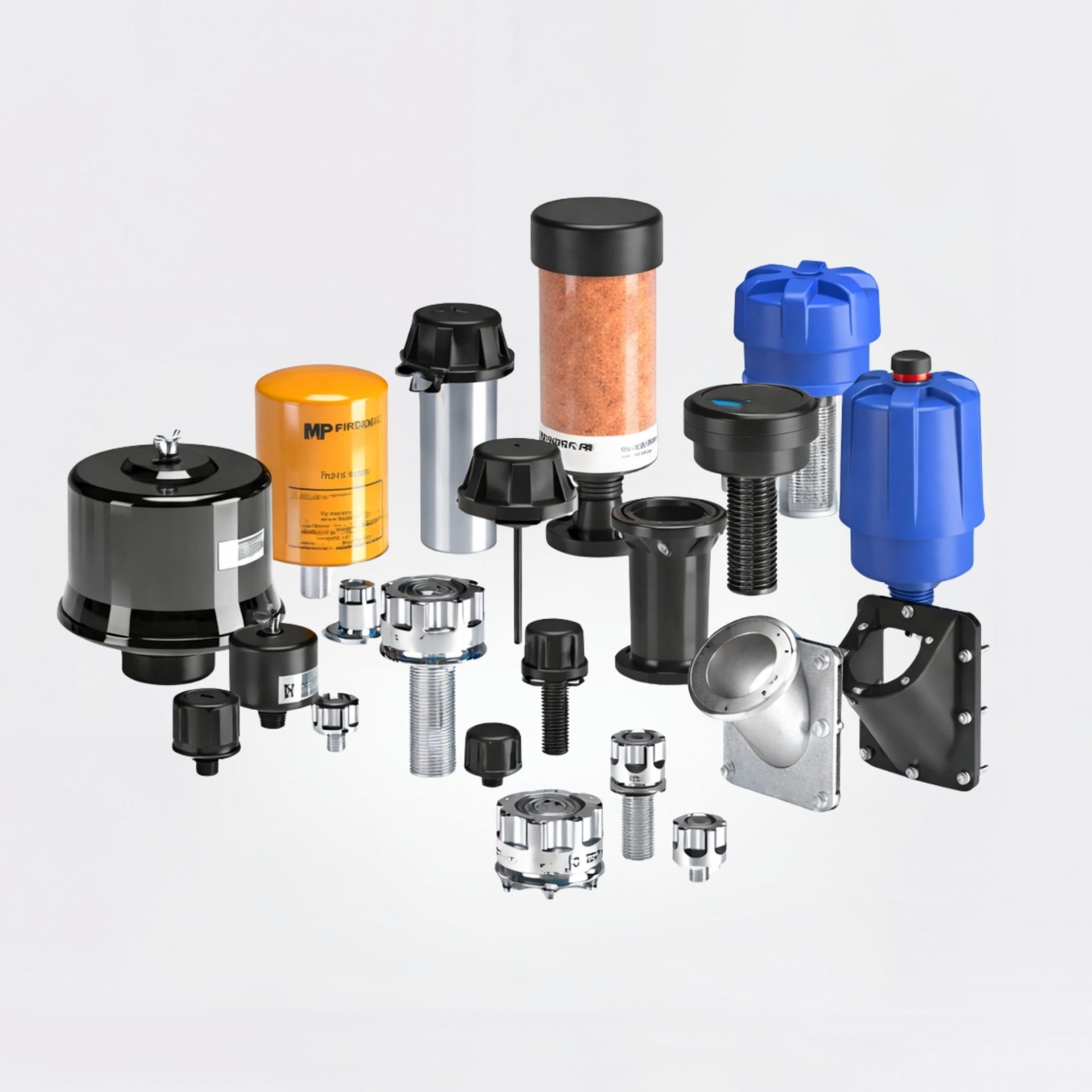 accessori filtri oleodinamici tappi di carico mp filtri fluid system