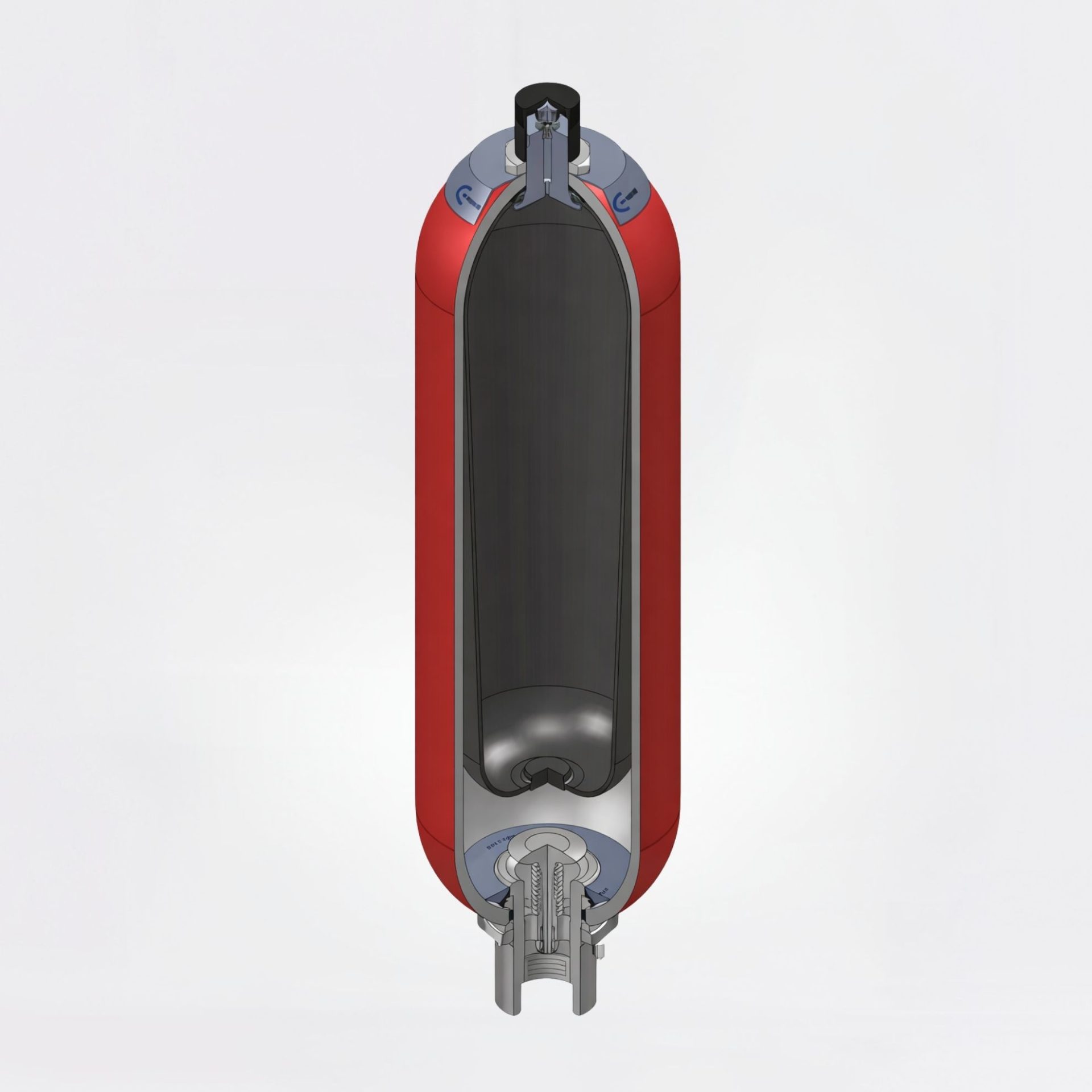 accumulatore a sacca serie as epe italiana fluid system