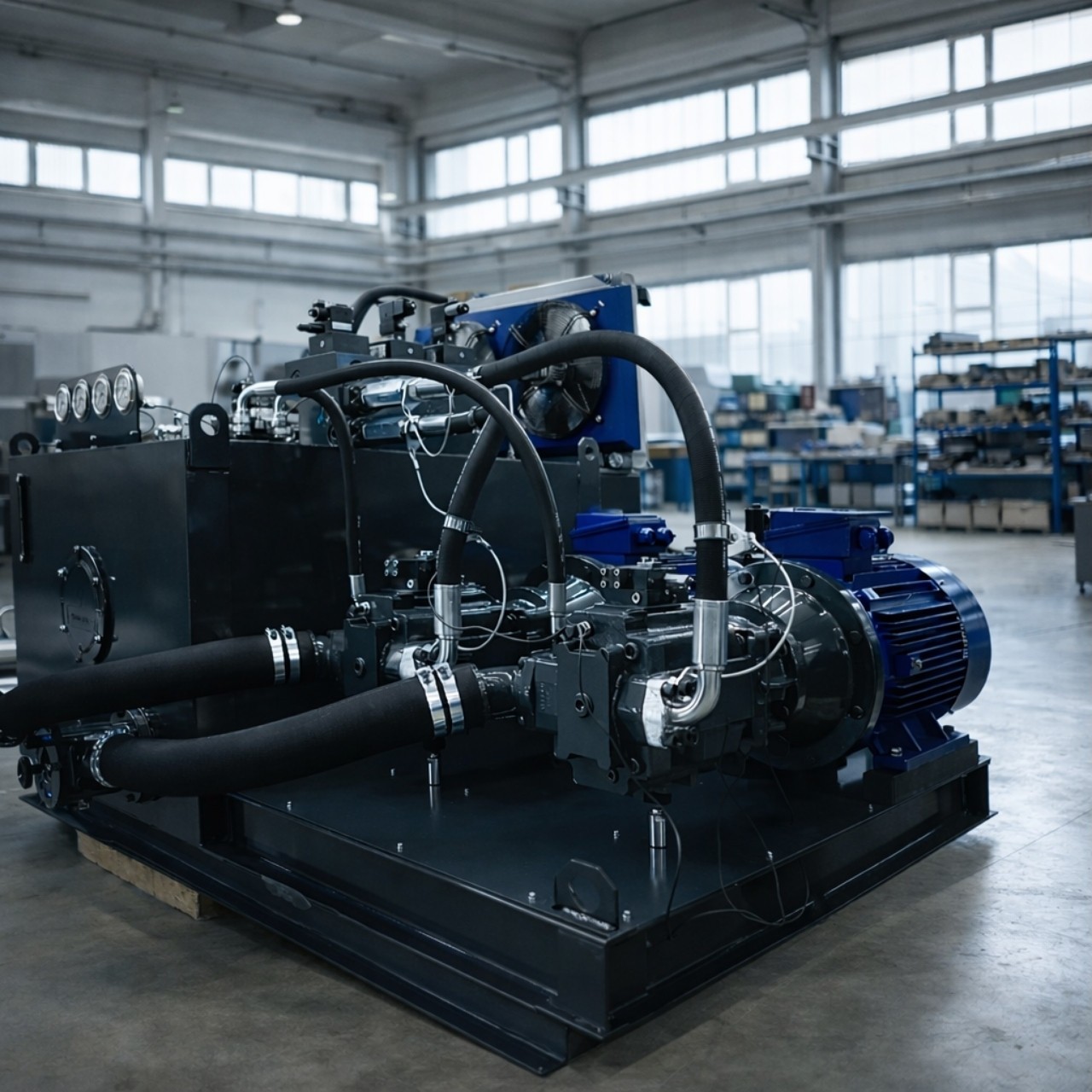 centrale oleodinamica speciale fluid system